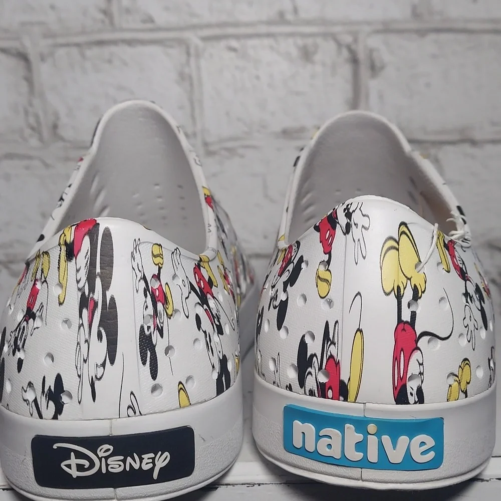 Disney X Native Mickey Mouse slip on shoes